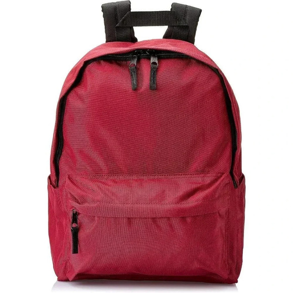 Amazon Basics  Classic School Backpack - Red - Picture 1 of 12